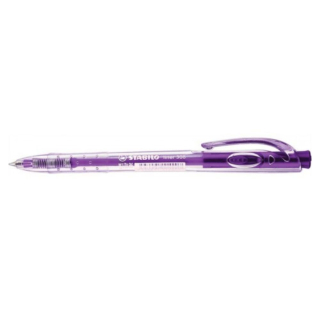 Guľôčkové pero 0,38mm STABILO Liner 308 fialové