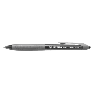 Guľôčkové pero 0,38mm STABILO Performer + 328XF čierne