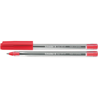 Jednorazové guľôčkové pero 0,5mm SCHNEIDER TOPS 505 M červené