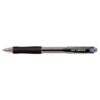 Guľôčkové pero 0,5mm UNI Laknock SN-100 čierne