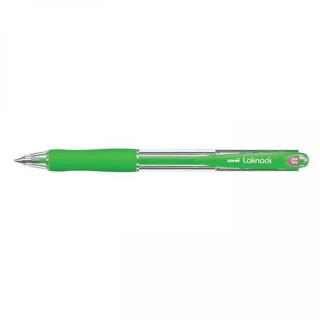 Guľôčkové pero 0,5mm UNI Laknock SN-100 zelené