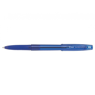 Guľôčkové pero s vrchnákom PILOT SUPER GRIP G modré