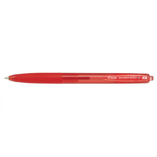 Guľôčkové pero stláčacie PILOT SUPER GRIP G červené