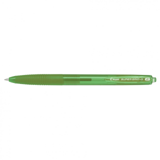 Guľôčkové pero stláčacie PILOT SUPER GRIP G zelené