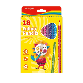 Sada farebných ceruziek Keyroad 18 farieb