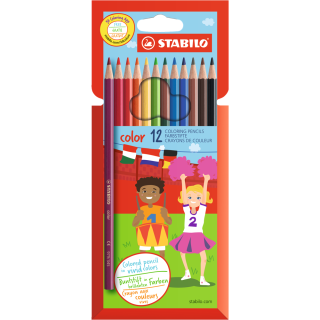 Sada farebných ceruziek STABILO 12 farieb