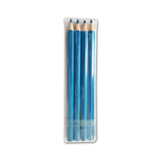 Ceruzka farebná H-TONE modrá 4ks
