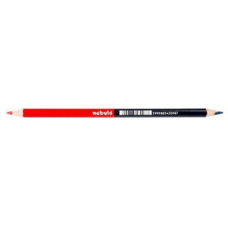 Ceruzka dvojfarebná Nebulo červená-modrá