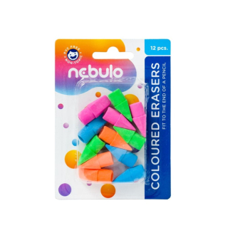 Guma na ceruzku Nebulo mix farieb 12ks v balení