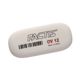 Guma FACTIS OV12 oválna biela