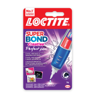 Sekundové lepidlo 3g LOCTITE Super Bond Creative Perfect Pen
