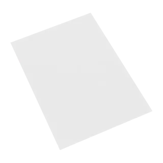 Dekoračný kartón 2 stranný 48x68cm 25 listov v balení, biely
