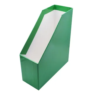 Stojan na časopisy 9cm kartón fóliovaný Bluering® zelený
