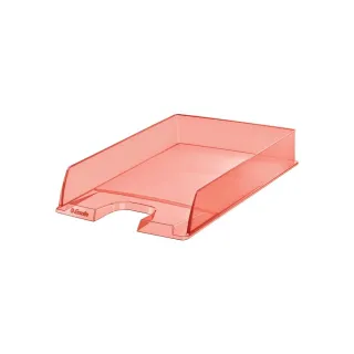 Odkladač stolový Esselte Color` Ice priehľadný broskyňový