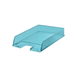 Odkladač stolový Esselte Color` Ice priehľadný modrý