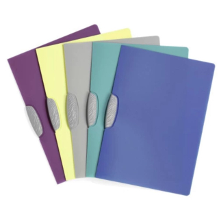 Rýchloviazač A4 s klipom 30 listov Durable SWINGCLIP® Color 25ks mix farieb