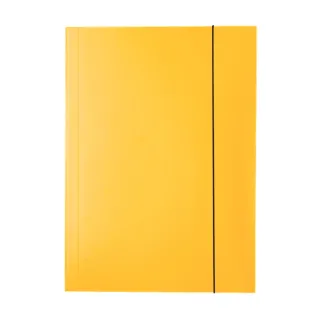 Kartónový obal s chlopňami a gumičkou A4 šírka 15mm Esselte Economy žltý