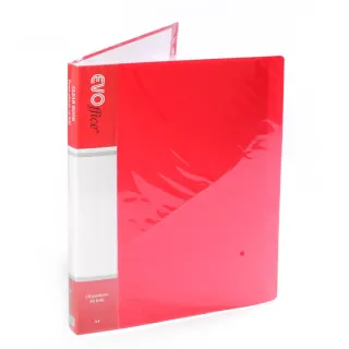 Katalógová kniha A4 20 obalov EVOffice EV4D20 červená