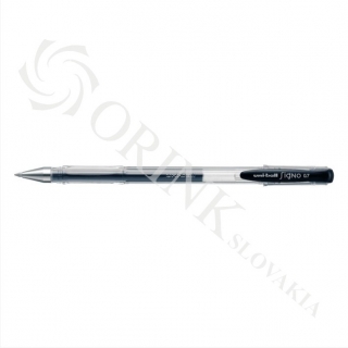 Gélové pero čierne, UM-100