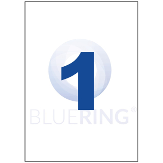 Etikety samolepiace 210x297mm (1/A4), 100ks, Bluering®