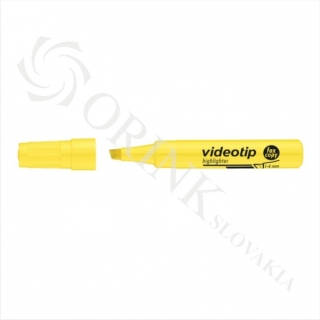 Zvýrazňovač ICO videotip, 1-4mm, žltý