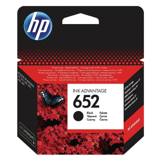 HP 652 (F6V25AE) Black ORIGINAL