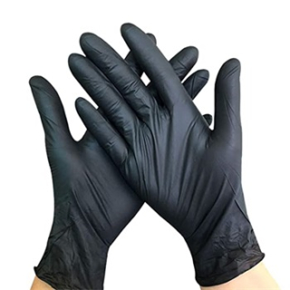 Nitrilové rukavice bez púdru M, 100ks, GMT BLACK