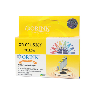 Canon CLI526 (CLI-526) Yellow ORINK PREMIUM