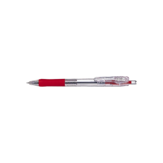Guľôčkové pero 0,5mm ZEBRA Tapli Clip Eco červené