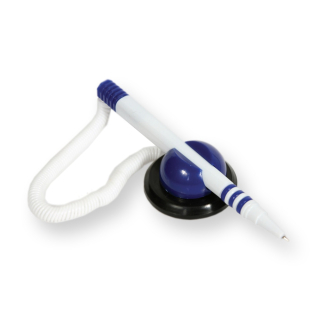 Klientské pero bielo-modré Bluering®, náplň modrá