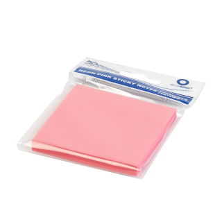Samolepiaci blok neónovo-ružový, 76x76 mm, 80 listov, Bluering®