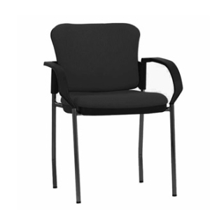 Konferenčná stolička čierna, Bluering® Bond Black