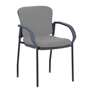 Konferenčná stolička sivá, Bluering® Bond Grey
