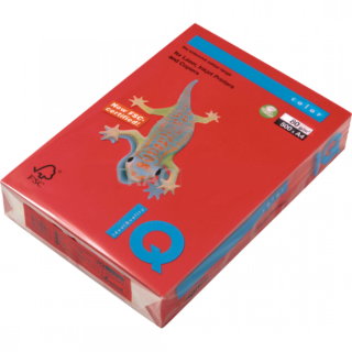Farebný kopírovací papier A3 80g, 500ks, IQ CO44, Intense Coral Red
