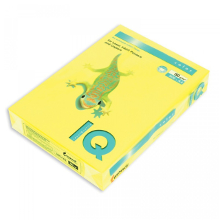 Farebný kopírovací papier A3 80g, 500ks, IQ, Neon Yellow