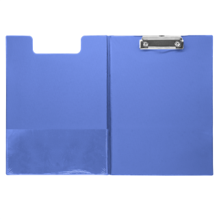 Písacia podložka s klipom a obalom A4 modrá, EVOffice