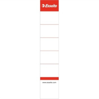 Chrbtový štítok pre zakladače 30x158mm 10ks, Esselte