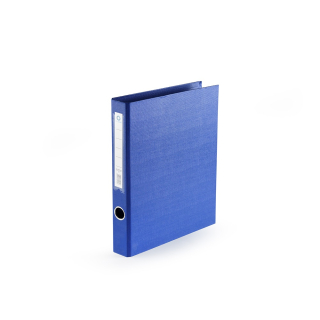 Zakladač A4 4-krúžkový, šírka 4,5cm, modrý PP/PP, Bluering® PREMIUM
