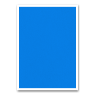 Etikety samolepiace 210x297mm (1/A4) modré, 100ks, Bluering®