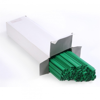 Násuvná lišta 4mm zelená (30-40 listov), 100ks, Bluering®