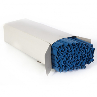 Násuvná lišta 8mm modrá (80 listov), 100ks, Bluering®