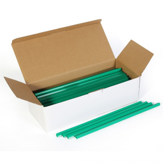 Násuvná lišta 8mm zelená (80 listov), 100ks, Bluering®