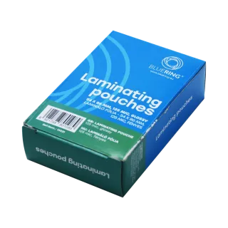 Laminovacia fólia 54x86mm 125mic 100ks lesklá, Bluering®