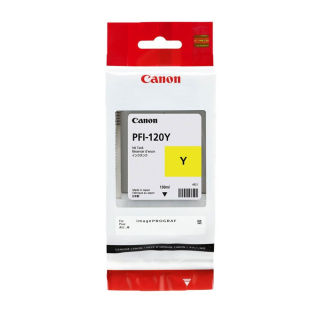Canon PFI120 (PFI-120) Yellow ORIGINAL