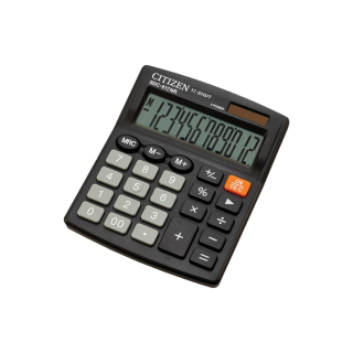 Kalkulačka stolová čierna, CITIZEN SDC 812