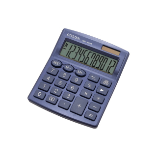 Kalkulačka stolová modrá, CITIZEN SDC 812