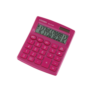 Kalkulačka stolová ružová, CITIZEN SDC 812
