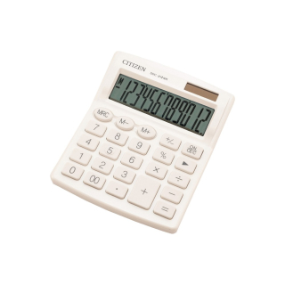 Kalkulačka stolová biela, CITIZEN SDC 812