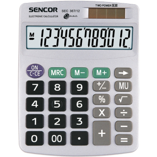 Kalkulačka stolová, Sencor SEC367/12