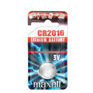 Batéria CR2016 gombíková lítiová, MAXELL